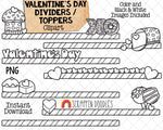 Valentine's Day Candy ClipArt Bundle - Commercial Use PNG